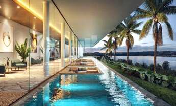 Imagem 2: Marinas do Iguaçu Thermas e Resort, o lago, a casa, o lazer e a lua a sua espera