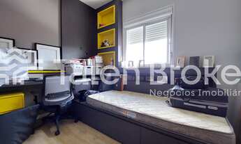 Imagem 3: Lindo Apto It Jardim - 3 Dorms sendo 01 Suíte, Varanda c Churrasqueira a carvão, 2 vagas