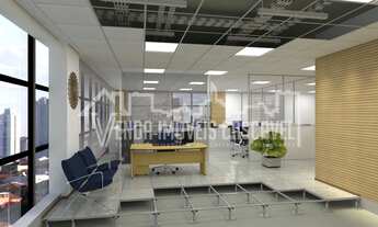 Imagem 3: Sala comercial na planta a venda, prédio 100 comercial, central Design Office