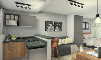 Imagem 2: Kitnet com 1 quarto, 30,29m², à venda em Porto Alegre, Centro