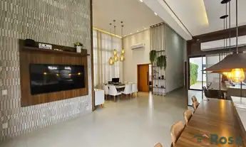 Imagem: Casa térrea em condomínio de luxo para