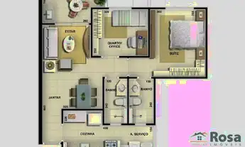 Imagem 3: Apartamento para venda 2 quartos , Duque De Caxias I, Cuiabá