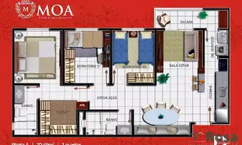Imagem: Apartamento para venda MORADA DO OURO II