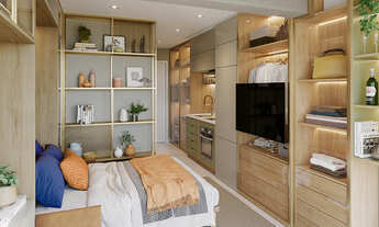 Imagem 3: Studio à venda em São Paulo, Campo Belo, com 1 quarto, 28,08m²