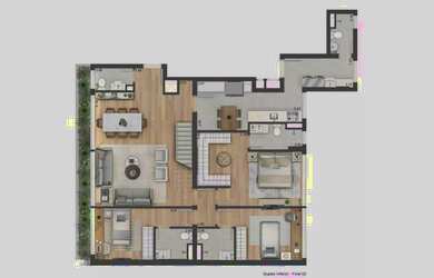 Imagem 10: COBERTURA RESIDENCIAL em Porto Alegre - RS, Menino Deus