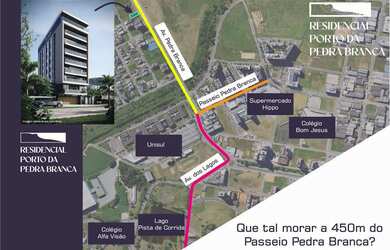 Imagem 4: Apartamento com 2 quartos, 82,64m², à venda em Palhoça, Pedra Branca