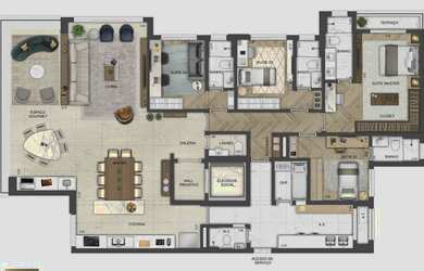 Imagem 15: Imperdível: Apartamento de Luxo com 4 suítes na Vila Romana, São Paulo - 325m², 5 vagas