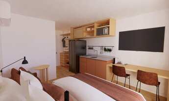 Imagem 5: Studio à venda em São Paulo, Brooklin Paulista, com 1 quarto, 25,41m²