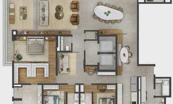 Imagem 4: 3 dormitórios na Alameda Dos Arapanés