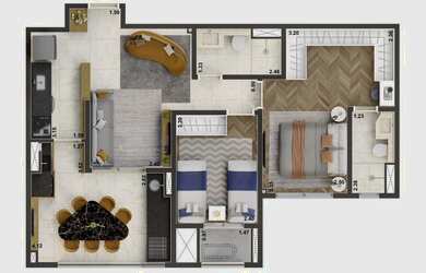 Imagem 14: Living Only Ipiranga