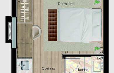 Imagem 10: APTO a venda na SAUDE/CHAC INGLESA com 31,23m2, 1 suite ) em predio com lazer excelente