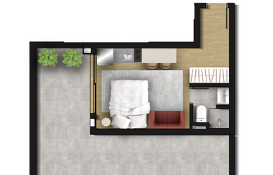 Imagem 16: Apartamento à venda no Brooklin Paulista, São Paulo-SP: 1 quarto, 1 banheiro, 24,02 m² de