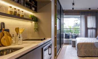 Imagem 4: Studio à venda em São Paulo, Brooklin Novo, com 1 quarto, 23,47m²