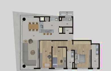 Imagem 12: Apartamento de luxo com 2 suítes, 3 vagas de garagem na Bela Vista, Porto Alegre-RS: 156,3