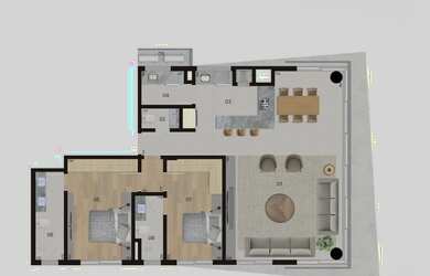 Imagem 13: Apartamento de luxo com 2 suítes, 3 vagas de garagem na Bela Vista, Porto Alegre-RS: 156,3