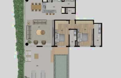 Imagem 14: Apartamento de luxo com 2 suítes, 3 vagas de garagem na Bela Vista, Porto Alegre-RS: 156,3