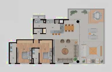 Imagem 15: Apartamento de luxo com 2 suítes, 3 vagas de garagem na Bela Vista, Porto Alegre-RS: 156,3