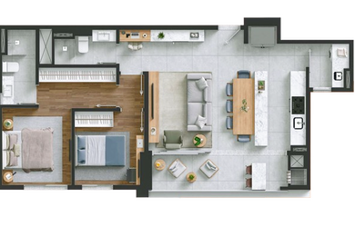 Imagem 12: APARTAMENTO RESIDENCIAL em Curitiba - PR, Portão