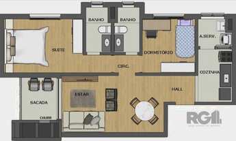 Imagem 6: APARTAMENTO RESIDENCIAL em Porto Alegre - RS, Menino Deus