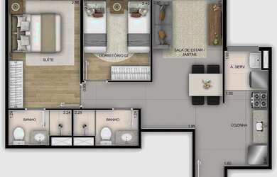 Imagem 13: APARTAMENTO RESIDENCIAL em Rio de Janeiro - RJ, Recreio dos Bandeirantes