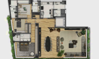 Imagem 2: COBERTURA RESIDENCIAL em São Paulo - SP, Itaim Bibi