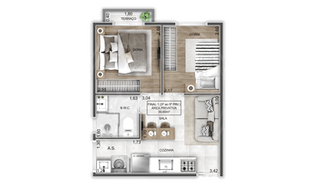 Imagem 6: APARTAMENTO RESIDENCIAL em São Paulo - SP, Jardim Penha