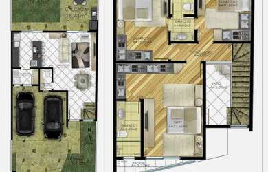 Imagem 5: Casa à venda no bairro São Braz - Curitiba/PR