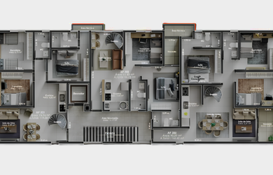 Imagem 9: APARTAMENTO RESIDENCIAL em João Pessoa - PB, Altiplano Cabo Branco