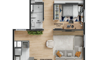 Imagem 7: Varandas 20 de Setembro - Apartamento à venda no bairro Coronel Nassuca - Guaíba/RS