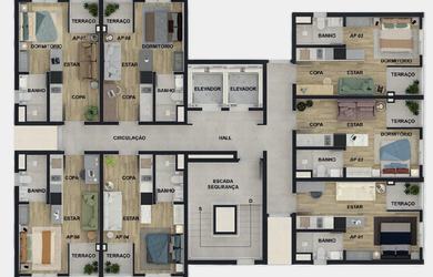Imagem 12: Enjoy Residence - Residencial - Enjoy Residence - Residencial