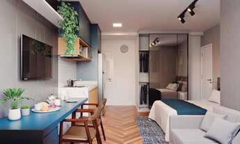 Imagem 2: Studio à venda em São Paulo, Barra Funda, com 1 quarto, 24,13m²