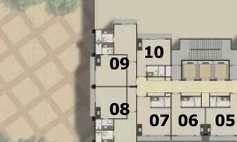 Imagem 4: 1 dormitório, 1 banheiros, 1 vaga na garagem, 31M² de Área Construída