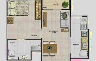 Imagem 3: Apartamento à venda no bairro Centro - Itaboraí/RJ