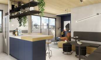 Imagem 3: Apartamento Garden com 1 quarto, 33,2m², à venda em São Paulo, Vila Mariana