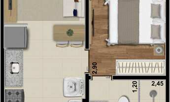 Imagem 7: APARTAMENTO RESIDENCIAL em São Paulo - SP, Vila das Belezas