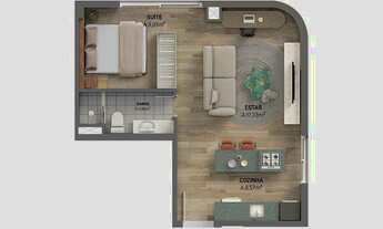 Imagem 3: Apartamento à venda em Porto Alegre, Moinhos de Vento, com 2 quartos, 93m²