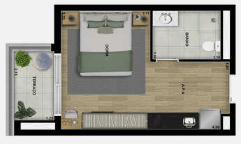 Imagem 7: Apartamento à venda no bairro Tatuapé - São Paulo/SP