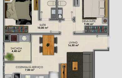 Imagem 10: Apartamento à venda no bairro Morretes - Itapema/SC