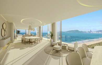 Imagem 3: Espetacular apartamento de luxo na Praia Brava de Itajaí com 4 suítes, 3 vagas e 497,38m²