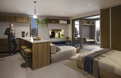 Imagem 7: Studio à venda em São Paulo, Quarta Parada, com 1 quarto, 19,97m²