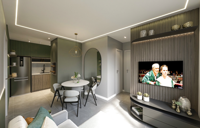 Imagem 3: Apartamento à venda, no Bem Viver Viamão em Viamão, Centro, com 2 quartos, 42.17m²