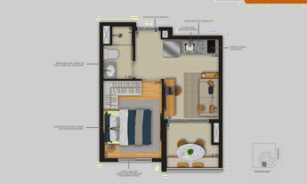 Imagem 7: APARTAMENTO RESIDENCIAL em São Paulo - SP, Bela Vista