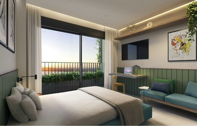 Imagem 3: 1 dormitório na Rua Washington Luiz