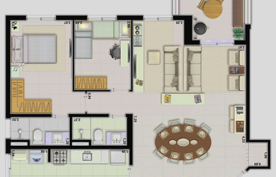 Imagem 8: APARTAMENTO RESIDENCIAL em Santos - SP, Marapé