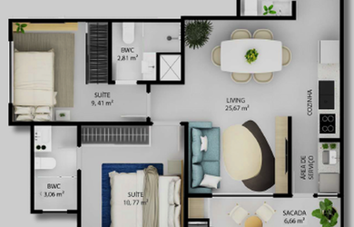 Imagem 7: APARTAMENTO RESIDENCIAL em Balneário Camboriú - SC, Nações