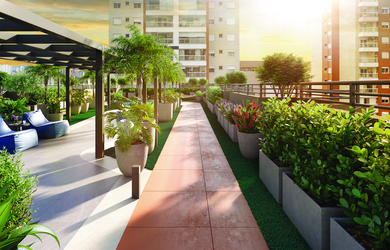 Imagem 5: Apartamento à venda na Vila Romana, São Paulo-SP: 1 quarto, 1 suíte, 1 banheiro, 25m² de á