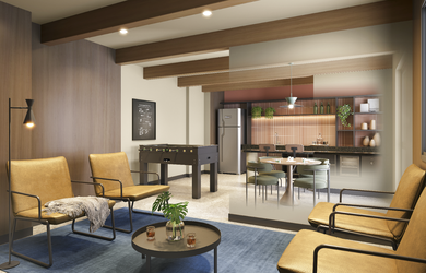 Imagem 7: Apartamento à venda na Vila Romana, São Paulo-SP: 1 quarto, 1 suíte, 1 banheiro, 25m² de á