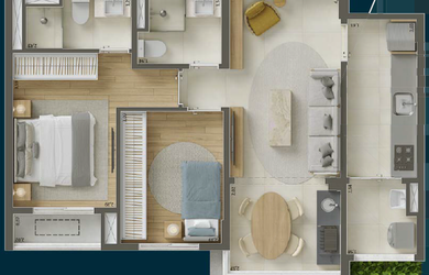 Imagem 8: 1 dormitório na Rua Padre Benedito De Camargo