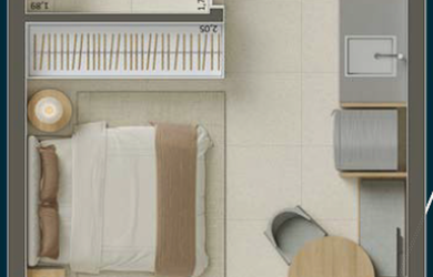 Imagem 5: 1 dormitório na Rua Padre Benedito De Camargo