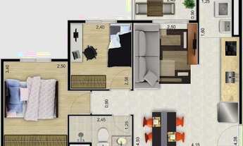 Imagem 5: Apartamento à venda no bairro Jardim Itacolomi - São Paulo/SP